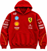Rosso Velocity Racing Hoodie