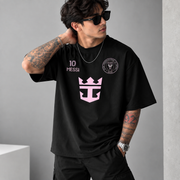 Messi Miami Crown Oversized Tee